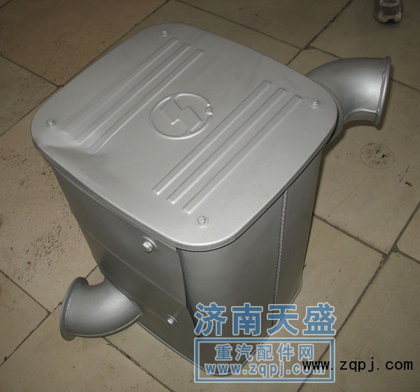 DZ91259540008,陕汽德龙F3000消声器,济南尊龙(原天盛)陕汽配件销售有限公司