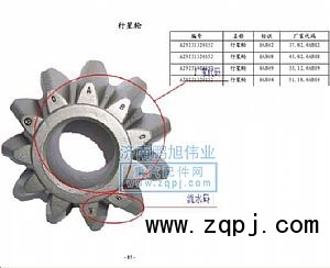 ,行星轮（Plan.gear）,济南鹏旭伟业重汽配件销售公司