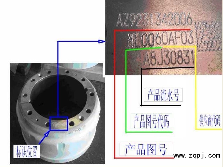 AZ9231342006,HOWO后制动鼓,济南沃祥瑞汽车配件有限公司(原国祥汽配)