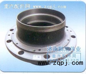 ,后轮毂（Rear wheel hub）,济南鹏旭伟业重汽配件销售公司