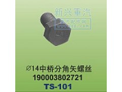 190003802721,￠14中桥分角矢螺丝,晋江新兴螺丝有限公司