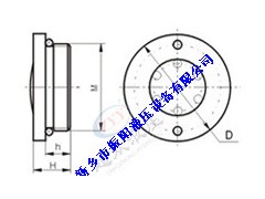 009,圆形油标（金属外壳）,河南新乡市振阳液压设备有限公司