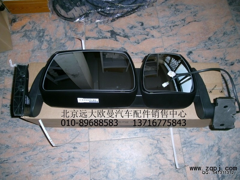 H0821012004A0,后视镜总成(ETX年度型电动+除霜,北京远大欧曼汽车配件有限公司