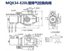 MQK34-E20L,慢降气控换向阀,潍坊山特液压机械有限公司