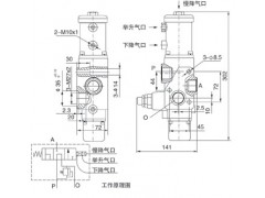 33MQK-E20L,慢降气控换向阀,潍坊山特液压机械有限公司