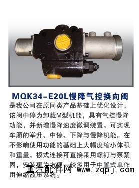 MQK34-E20L,慢降气控换向阀,潍坊山特液压机械有限公司