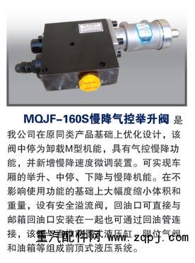 MQJF-160S,慢降气控举升阀,潍坊山特液压机械有限公司