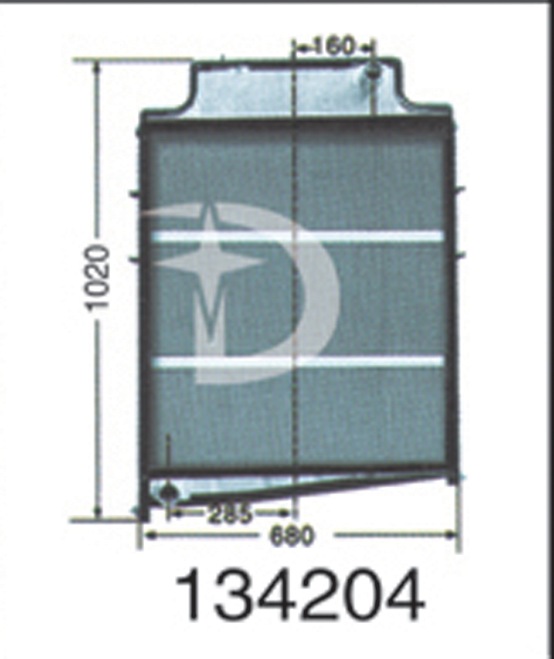 134204,散热器,济南鼎鑫汽车散热器有限公司