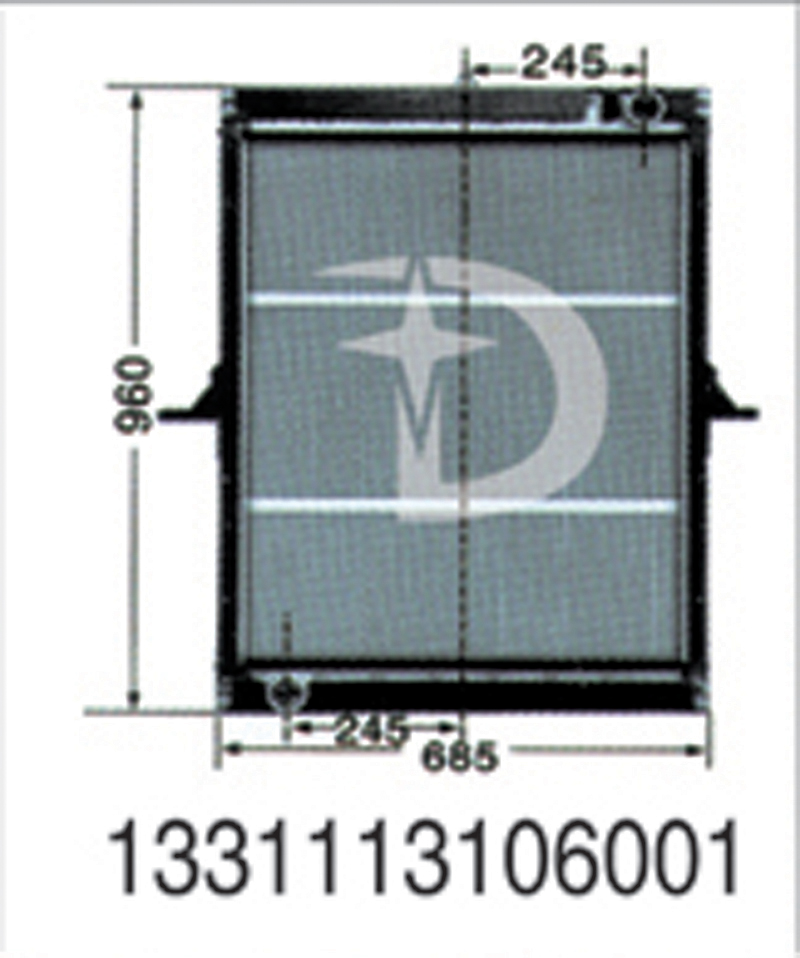 1331113106001,散热器,济南鼎鑫汽车散热器有限公司
