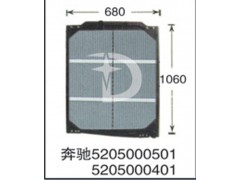 奔驰5205000501  5205000401,散热器,济南鼎鑫汽车散热器有限公司