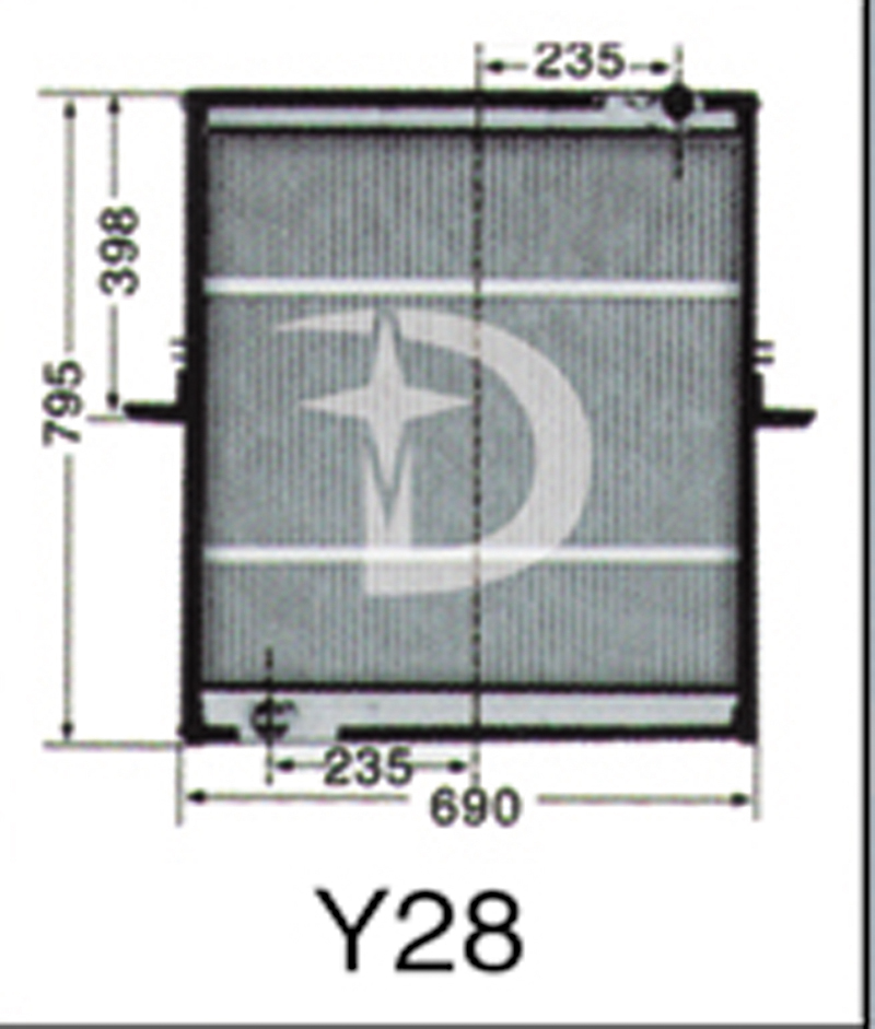 Y28,散热器,济南鼎鑫汽车散热器有限公司