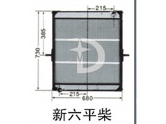 新六平柴,散热器,济南鼎鑫汽车散热器有限公司