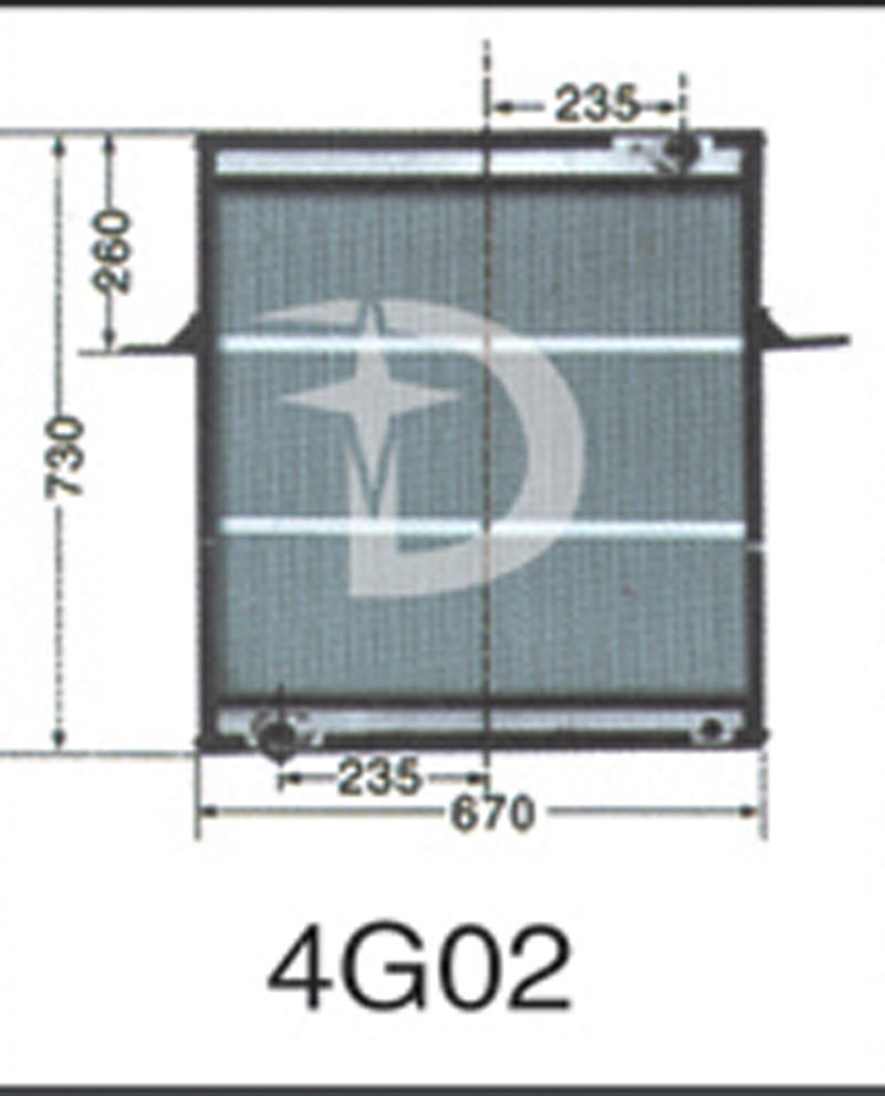 4G02,散热器,济南鼎鑫汽车散热器有限公司