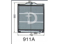 911A,散热器,济南鼎鑫汽车散热器有限公司