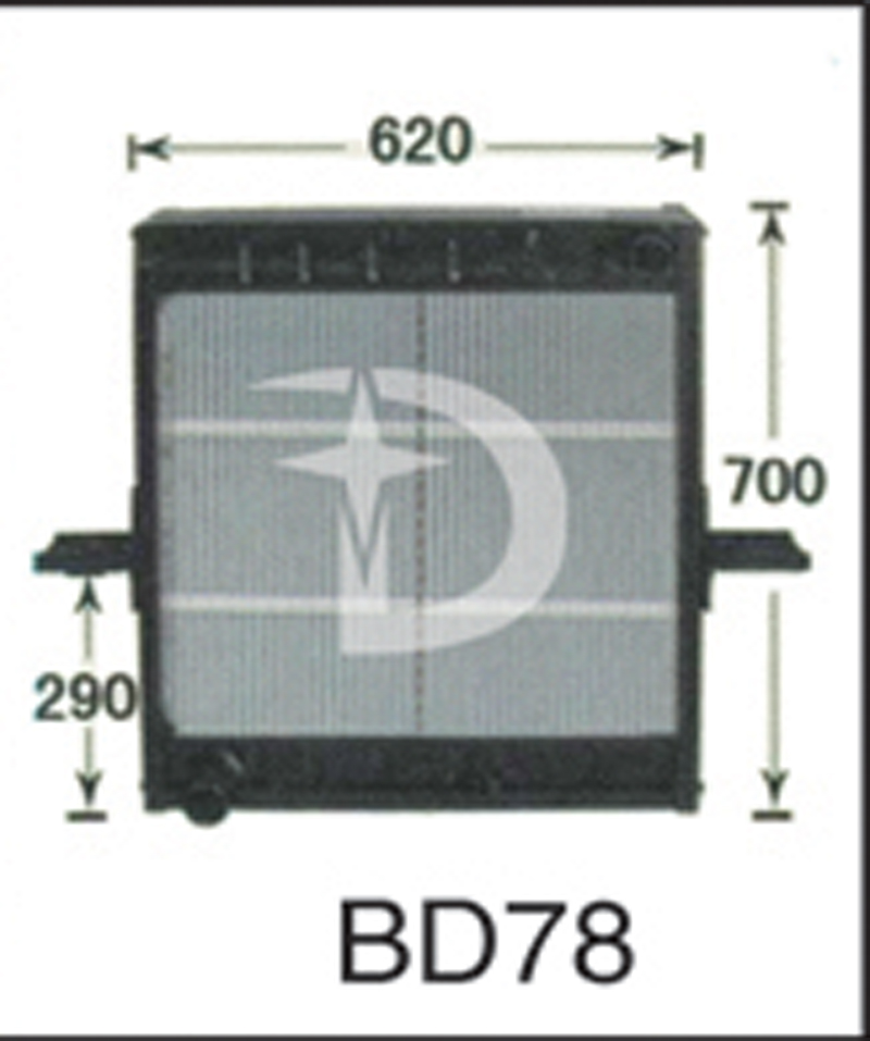 BD78,散热器,济南鼎鑫汽车散热器有限公司