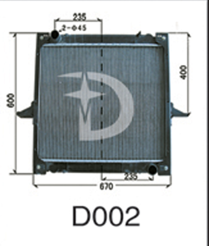 D002,散热器,济南鼎鑫汽车散热器有限公司