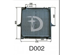 D002,散热器,济南鼎鑫汽车散热器有限公司