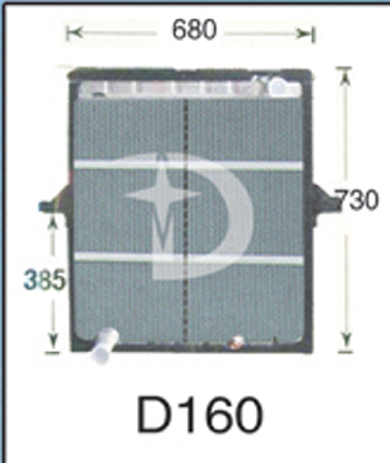 D160,散热器,济南鼎鑫汽车散热器有限公司