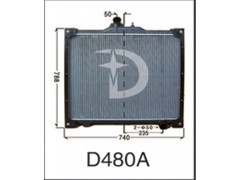 D480A,散热器,济南鼎鑫汽车散热器有限公司