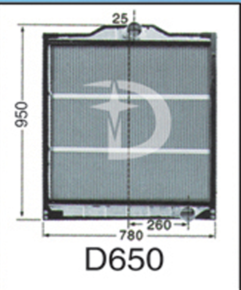 D650,散热器,济南鼎鑫汽车散热器有限公司