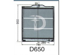 D650,散热器,济南鼎鑫汽车散热器有限公司