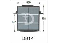 D814,散热器,济南鼎鑫汽车散热器有限公司