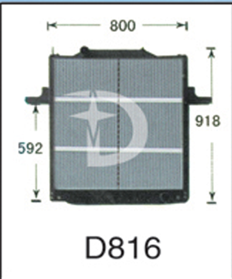 D816,散热器,济南鼎鑫汽车散热器有限公司