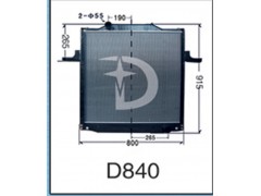 D840,散热器,济南鼎鑫汽车散热器有限公司