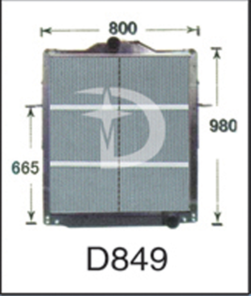 D849,散热器,济南鼎鑫汽车散热器有限公司