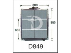 D849,散热器,济南鼎鑫汽车散热器有限公司