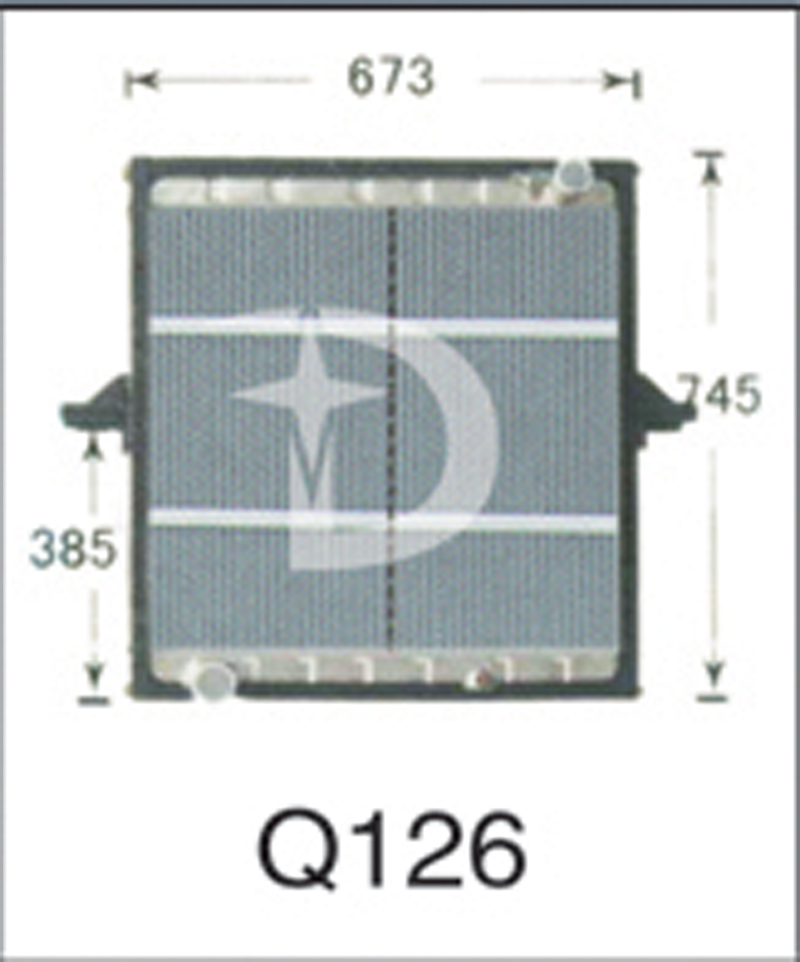 Q126,散热器,济南鼎鑫汽车散热器有限公司