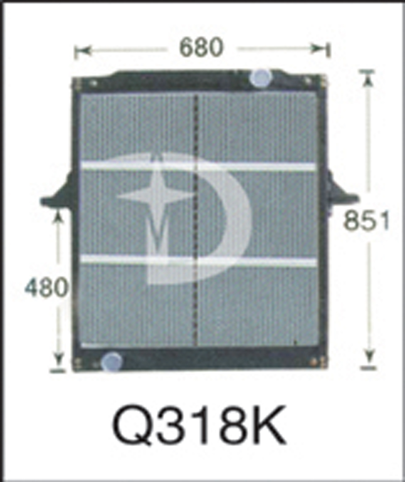 Q318K,散热器,济南鼎鑫汽车散热器有限公司