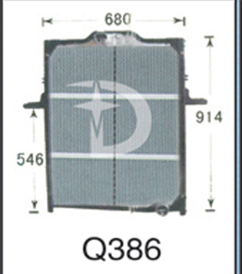 Q386,散热器,济南鼎鑫汽车散热器有限公司