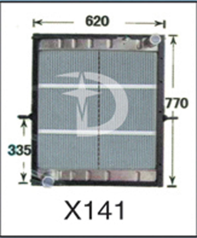 X141,散热器,济南鼎鑫汽车散热器有限公司