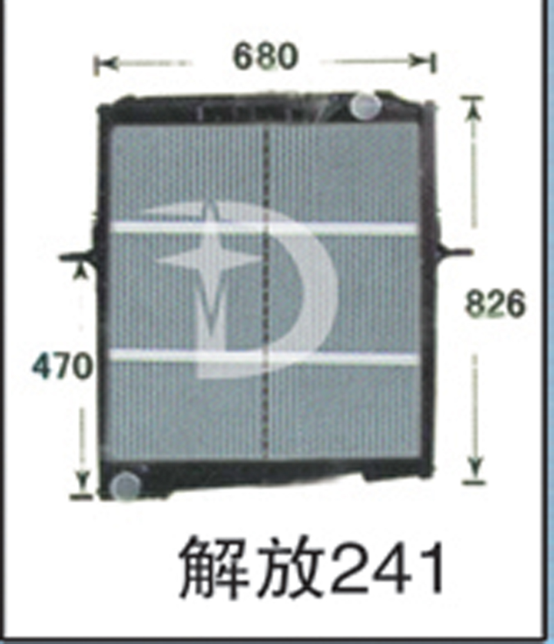 解放241,散热器,济南鼎鑫汽车散热器有限公司