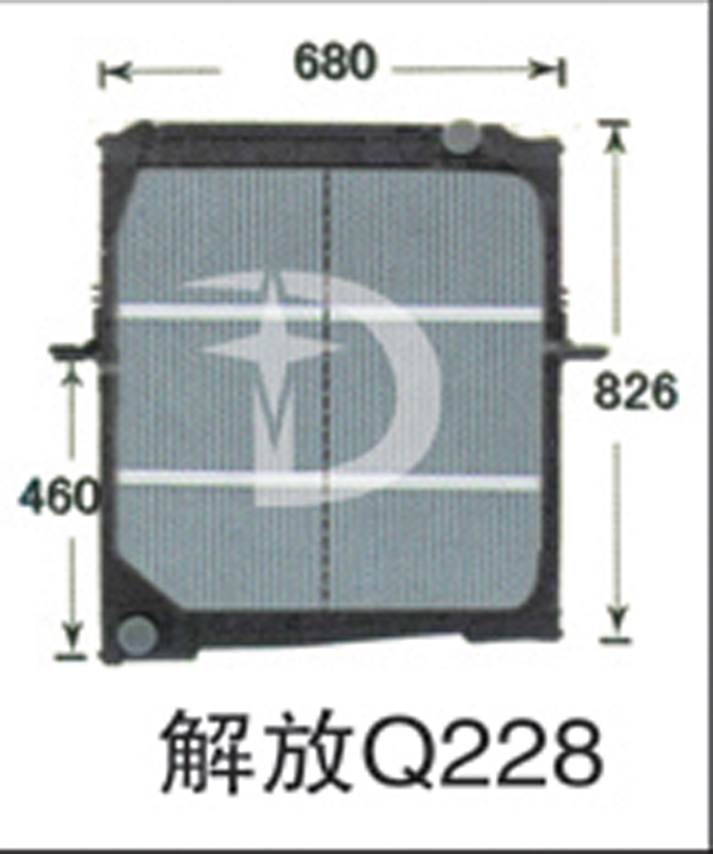 解放Q228,散热器,济南鼎鑫汽车散热器有限公司