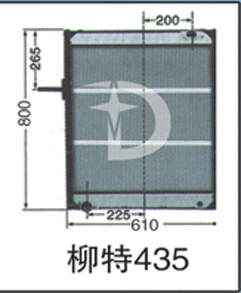 柳特435,散热器,济南鼎鑫汽车散热器有限公司