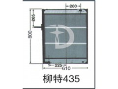 柳特435,散热器,济南鼎鑫汽车散热器有限公司