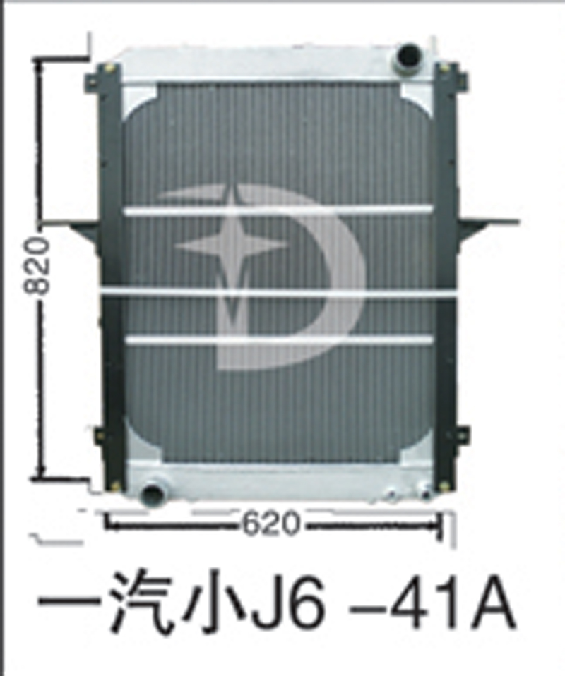 一汽小J6-41A,散热器,济南鼎鑫汽车散热器有限公司