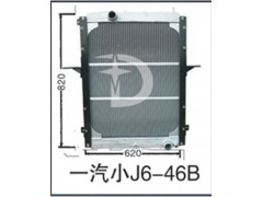 一汽小J6-46B,散热器,济南鼎鑫汽车散热器有限公司