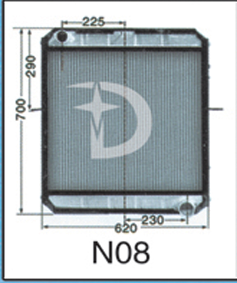 N08,散热器,济南鼎鑫汽车散热器有限公司