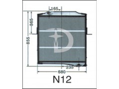 N12,散热器,济南鼎鑫汽车散热器有限公司