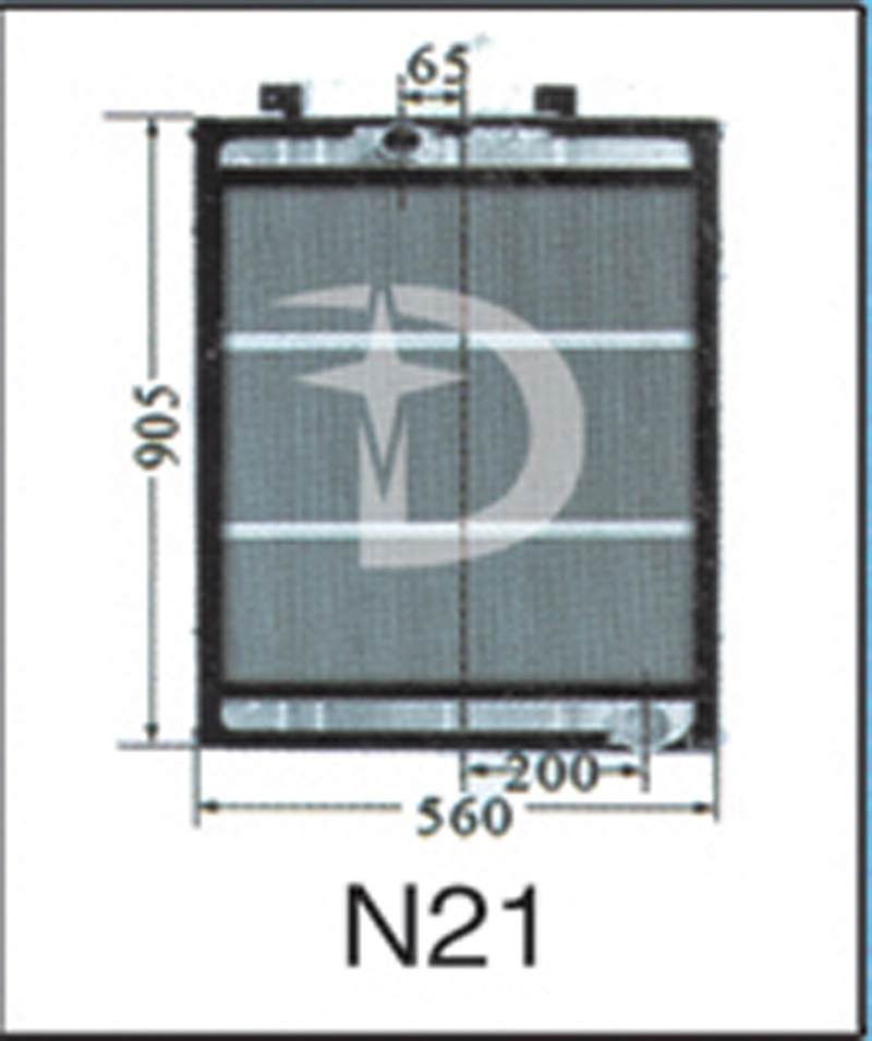 N21,散热器,济南鼎鑫汽车散热器有限公司