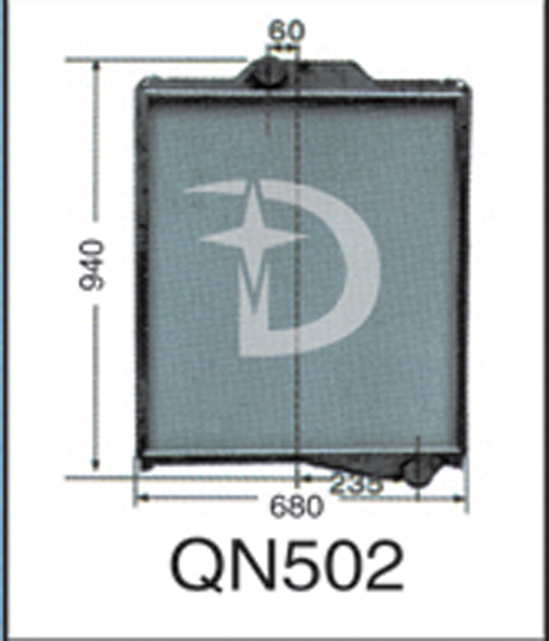 QN502,散热器,济南鼎鑫汽车散热器有限公司