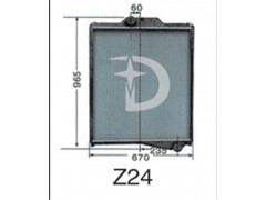 Z24,散热器,济南鼎鑫汽车散热器有限公司