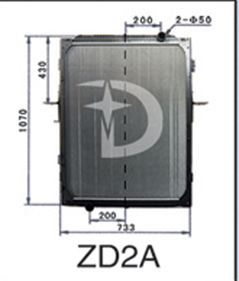 ZD2A,散热器,济南鼎鑫汽车散热器有限公司