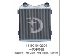 1119010-Q204,中冷器,济南鼎鑫汽车散热器有限公司