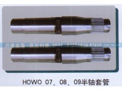 ,HOWO07、08、09半轴套管,济南宏利尊商贸有限公司（金尊）