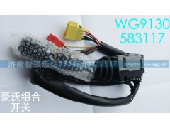 WG9130583117,豪沃综合开关,济南智强远达汽车零部件有限公司