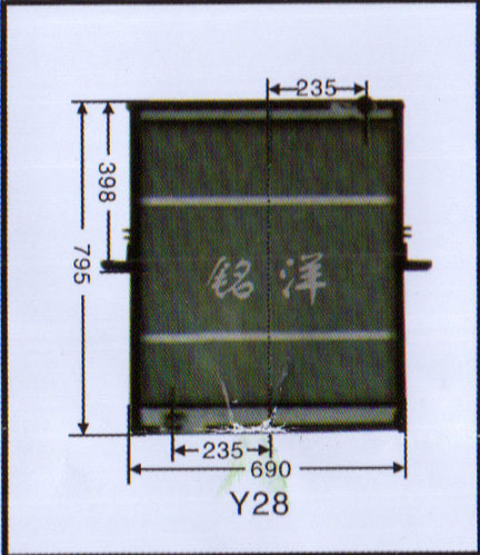 ,水箱  Y28,济南铭洋汽车散热器有限公司